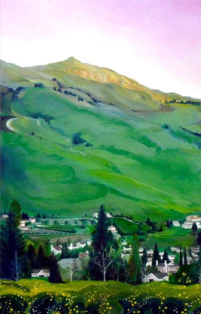 Mission Peak in Winter